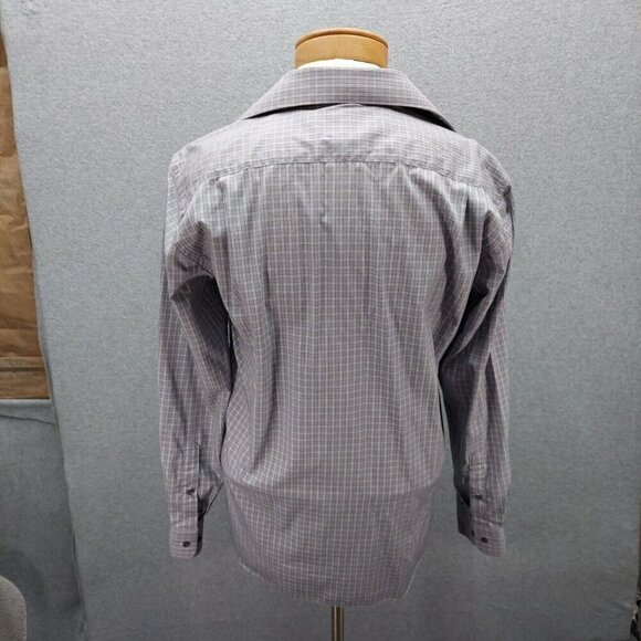 Proper Shirting Mens Classic Fit Shirt White 2 Ply Long Sleeve Size 16.5 - Picture 4 of 6
